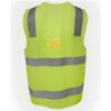JB's Hi Vis (D+N) Zip Safety Vest Thumbnail