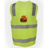 JB's Hi Vis (D+N) Zip Safety Vest Thumbnail