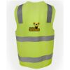 JB's Hi Vis (D+N) Zip Safety Vest Thumbnail