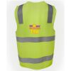 JB's Hi Vis (D+N) Zip Safety Vest Thumbnail
