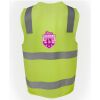 JB's Hi Vis (D+N) Zip Safety Vest Thumbnail