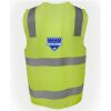 JB's Hi Vis (D+N) Zip Safety Vest Thumbnail
