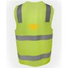 JB's Hi Vis (D+N) Zip Safety Vest Thumbnail