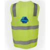 JB's Hi Vis (D+N) Zip Safety Vest Thumbnail