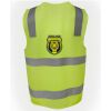 JB's Hi Vis (D+N) Zip Safety Vest Thumbnail