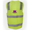 JB's Hi Vis (D+N) Zip Safety Vest Thumbnail
