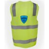 JB's Hi Vis (D+N) Zip Safety Vest Thumbnail