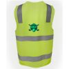 JB's Hi Vis (D+N) Zip Safety Vest Thumbnail