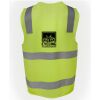 JB's Hi Vis (D+N) Zip Safety Vest Thumbnail