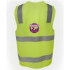 JB's Hi Vis (D+N) Zip Safety Vest Thumbnail