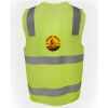 JB's Hi Vis (D+N) Zip Safety Vest Thumbnail