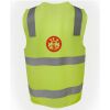 JB's Hi Vis (D+N) Zip Safety Vest Thumbnail