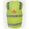 JB's Hi Vis (D+N) Zip Safety Vest Thumbnail