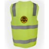 JB's Hi Vis (D+N) Zip Safety Vest Thumbnail