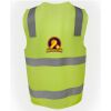 JB's Hi Vis (D+N) Zip Safety Vest Thumbnail