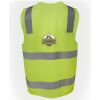 JB's Hi Vis (D+N) Zip Safety Vest Thumbnail