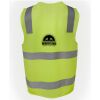 JB's Hi Vis (D+N) Zip Safety Vest Thumbnail