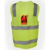 JB's Hi Vis (D+N) Zip Safety Vest Thumbnail