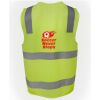 JB's Hi Vis (D+N) Zip Safety Vest Thumbnail
