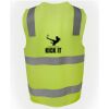 JB's Hi Vis (D+N) Zip Safety Vest Thumbnail