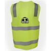 JB's Hi Vis (D+N) Zip Safety Vest Thumbnail