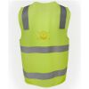 JB's Hi Vis (D+N) Zip Safety Vest Thumbnail
