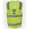 JB's Hi Vis (D+N) Zip Safety Vest Thumbnail