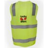 JB's Hi Vis (D+N) Zip Safety Vest Thumbnail
