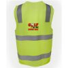 JB's Hi Vis (D+N) Zip Safety Vest Thumbnail