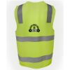 JB's Hi Vis (D+N) Zip Safety Vest Thumbnail