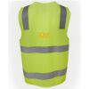 JB's Hi Vis (D+N) Zip Safety Vest Thumbnail