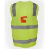 JB's Hi Vis (D+N) Zip Safety Vest Thumbnail
