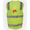 JB's Hi Vis (D+N) Zip Safety Vest Thumbnail