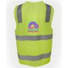 JB's Hi Vis (D+N) Zip Safety Vest Thumbnail