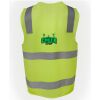 JB's Hi Vis (D+N) Zip Safety Vest Thumbnail