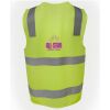 JB's Hi Vis (D+N) Zip Safety Vest Thumbnail