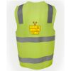 JB's Hi Vis (D+N) Zip Safety Vest Thumbnail