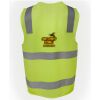 JB's Hi Vis (D+N) Zip Safety Vest Thumbnail