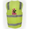 JB's Hi Vis (D+N) Zip Safety Vest Thumbnail