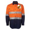 JB's Hi Vis L/S (D+N) 150G Work Shirt Thumbnail