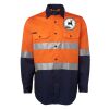 JB's Hi Vis L/S (D+N) 150G Work Shirt Thumbnail
