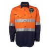 JB's Hi Vis L/S (D+N) 150G Work Shirt Thumbnail
