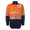 JB's Hi Vis L/S (D+N) 150G Work Shirt Thumbnail