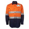JB's Hi Vis L/S (D+N) 150G Work Shirt Thumbnail