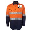 JB's Hi Vis L/S (D+N) 150G Work Shirt Thumbnail