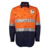 JB's Hi Vis L/S (D+N) 150G Work Shirt Thumbnail