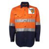 JB's Hi Vis L/S (D+N) 150G Work Shirt Thumbnail