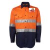 JB's Hi Vis L/S (D+N) 150G Work Shirt Thumbnail