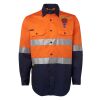JB's Hi Vis L/S (D+N) 150G Work Shirt Thumbnail