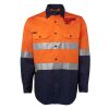 JB's Hi Vis L/S (D+N) 150G Work Shirt Thumbnail